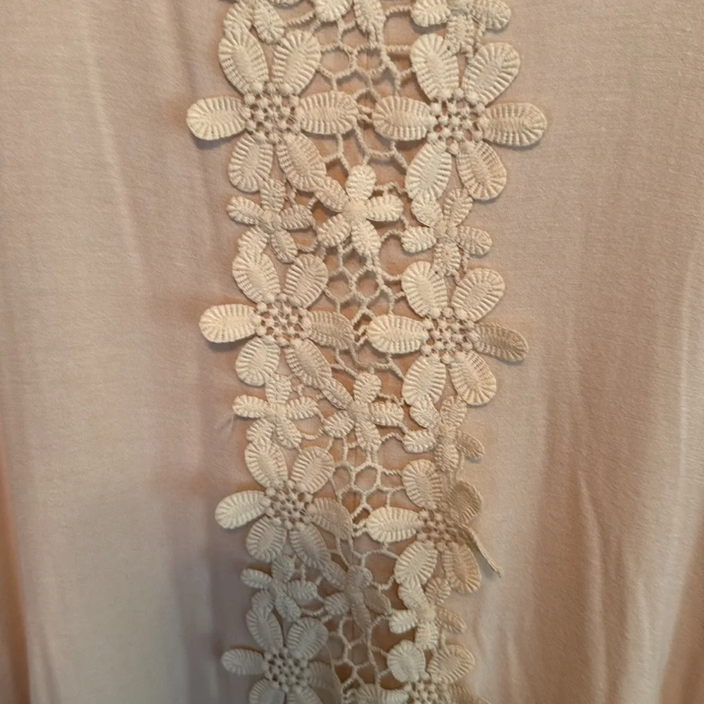 MISIA Side Tail 3/4 Sleeved Tunic Top Made in USA🇺🇸 - Picture 3 of 5